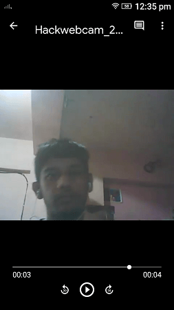 Hackwebcam command, whatsapp cloud remote
